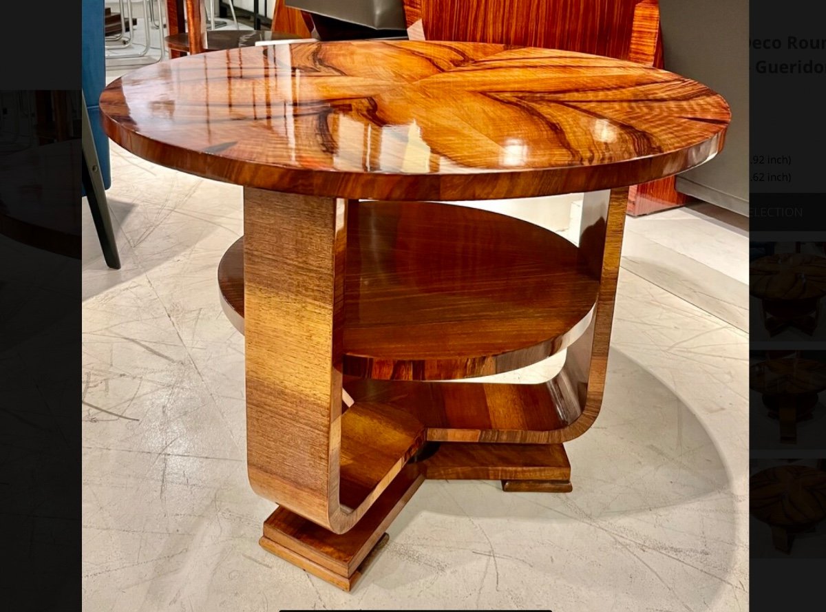 Art Deco Living Room Table